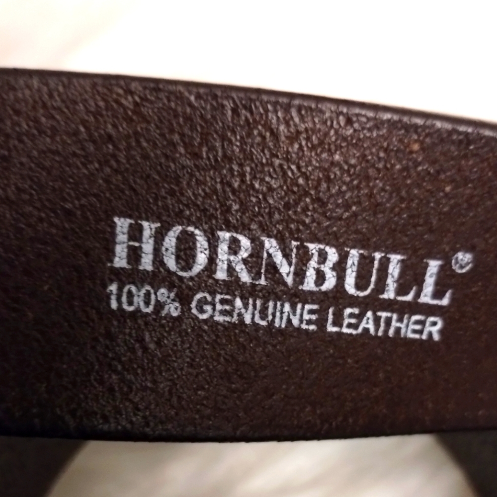 Men's Hornbull Leather Belt